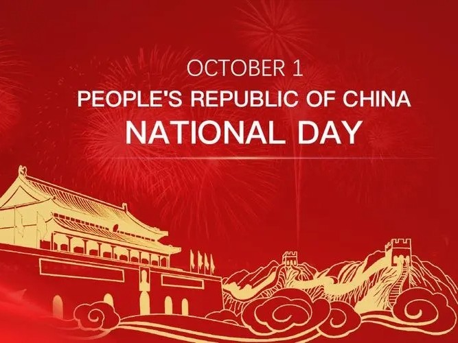 National Day Holiday Notice